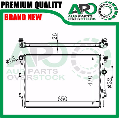 Radiator VOLKSWAGEN TIGUAN 5N 1.4TSI 2.0TDi 2.0TFSi 2007-On Auto Manual