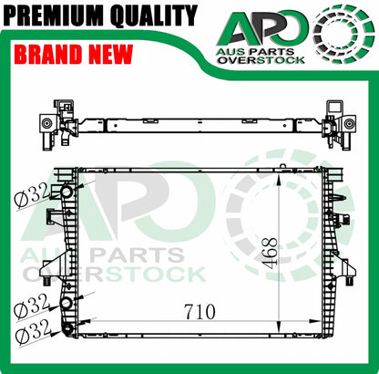 Radiator For VOLKSWAGEN MULTIVAN T5 7H 7E 1.9TD Diesel/ 2.0 3.2L V6 Petrol 05-On