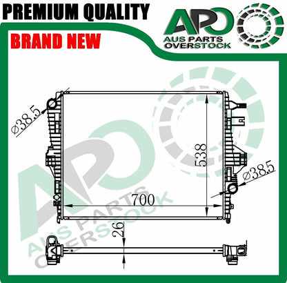 Radiator VOLKSWAGEN TOUAREG 3.0TSI 3.6FSI Petrol / 3.0TDi Diesel 2010-On
