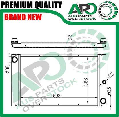 Radiator for BMW 5 series E60 E61 520d 525d 530d 535d Diesel 2004-2010
