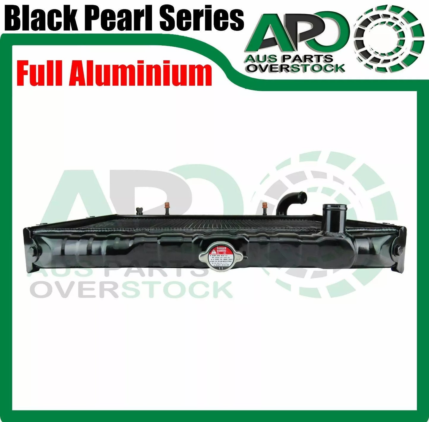 3 Row Full Aluminium Radiator Mitsubishi Pajero NH NJ NL NK 3.5L V6 Petrol 1983-2000