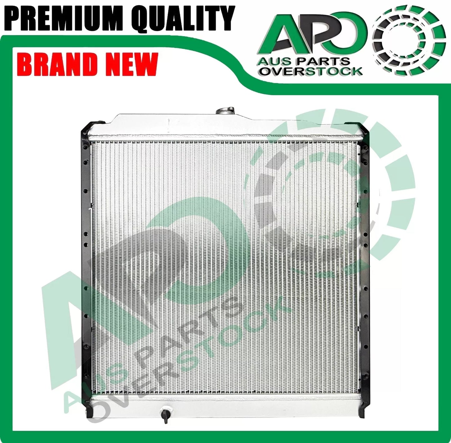 Full Alloy Radiator For Mitsubishi Fuso FK FM / Fighter SN SM Core Height 570mm