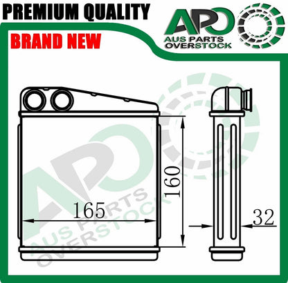 Heater Core For RENAULT CLIO III 6/2005-