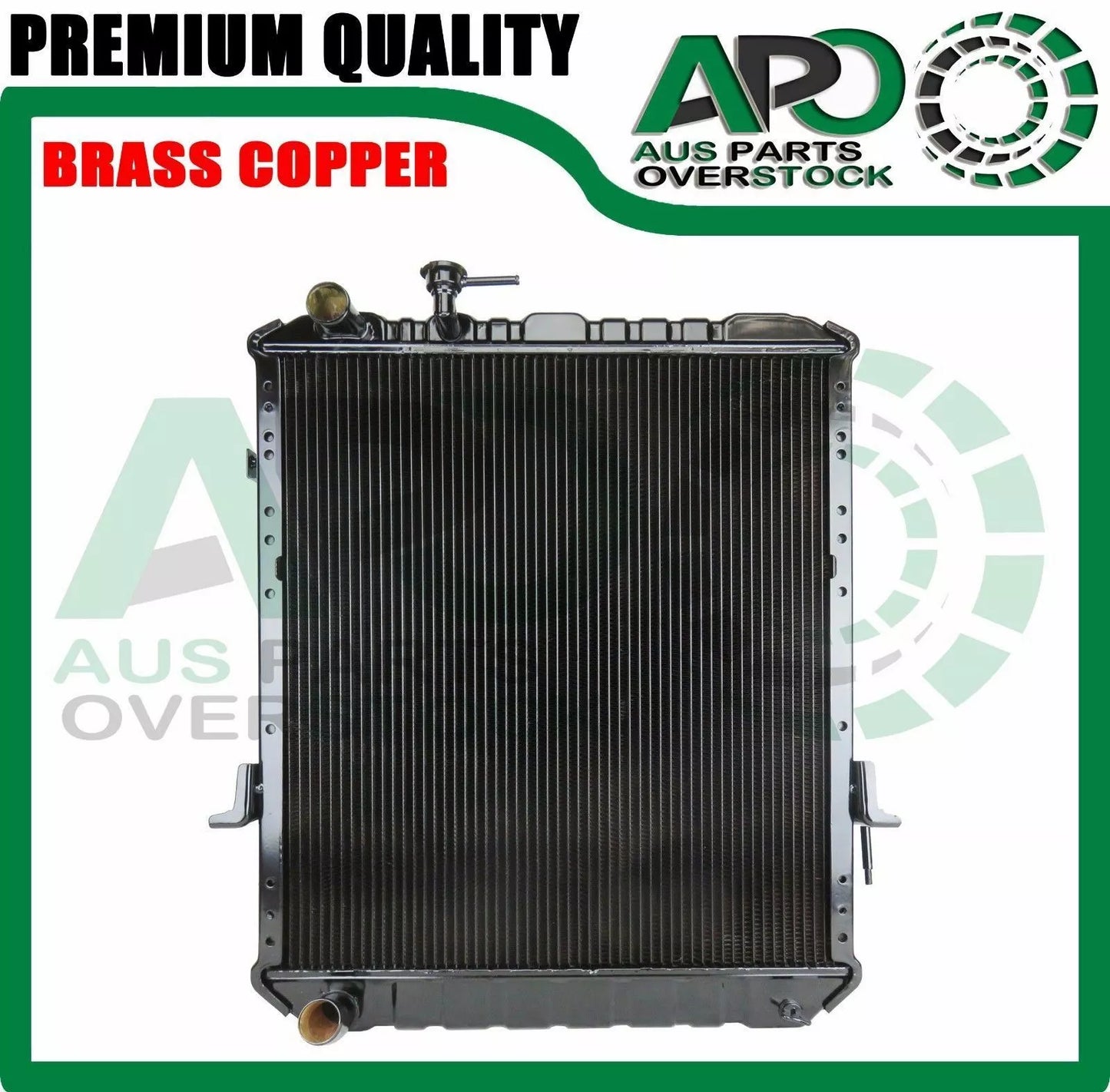 3Row Copper Radiator For Isuzu NPR400 NPR300 NQR300 1999-07 590mm Core Height