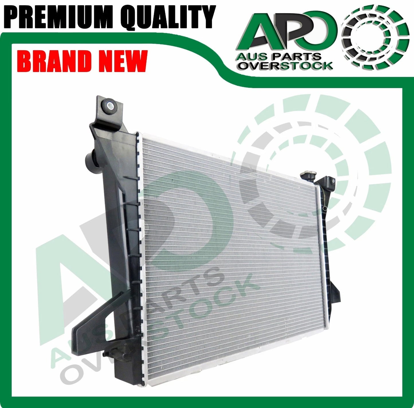 Radiator for FORD Bronco F100 F150 F250 F350V8 83-97 2 Dual row 5.0L 5.8L V8