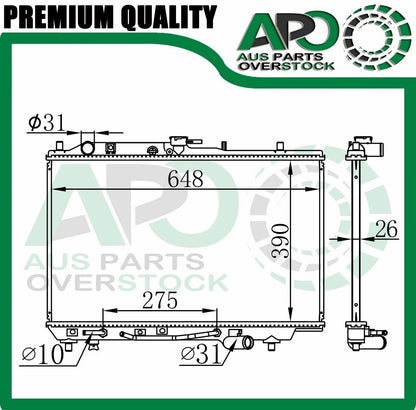 Radiator FORD Laser KF / KH 11/89-11/94 Auto & Manual