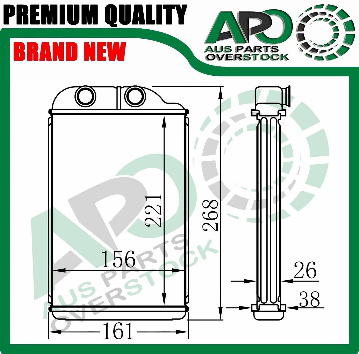Heater Core For TOYOTA CAMRY SXV20 MCV20 97-2001 AVALON MCX10 2000-2006