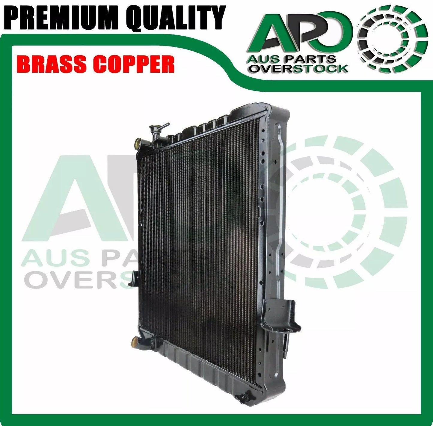 3Row Copper Radiator For Isuzu NPR400 NPR300 NQR300 1999-07 590mm Core Height