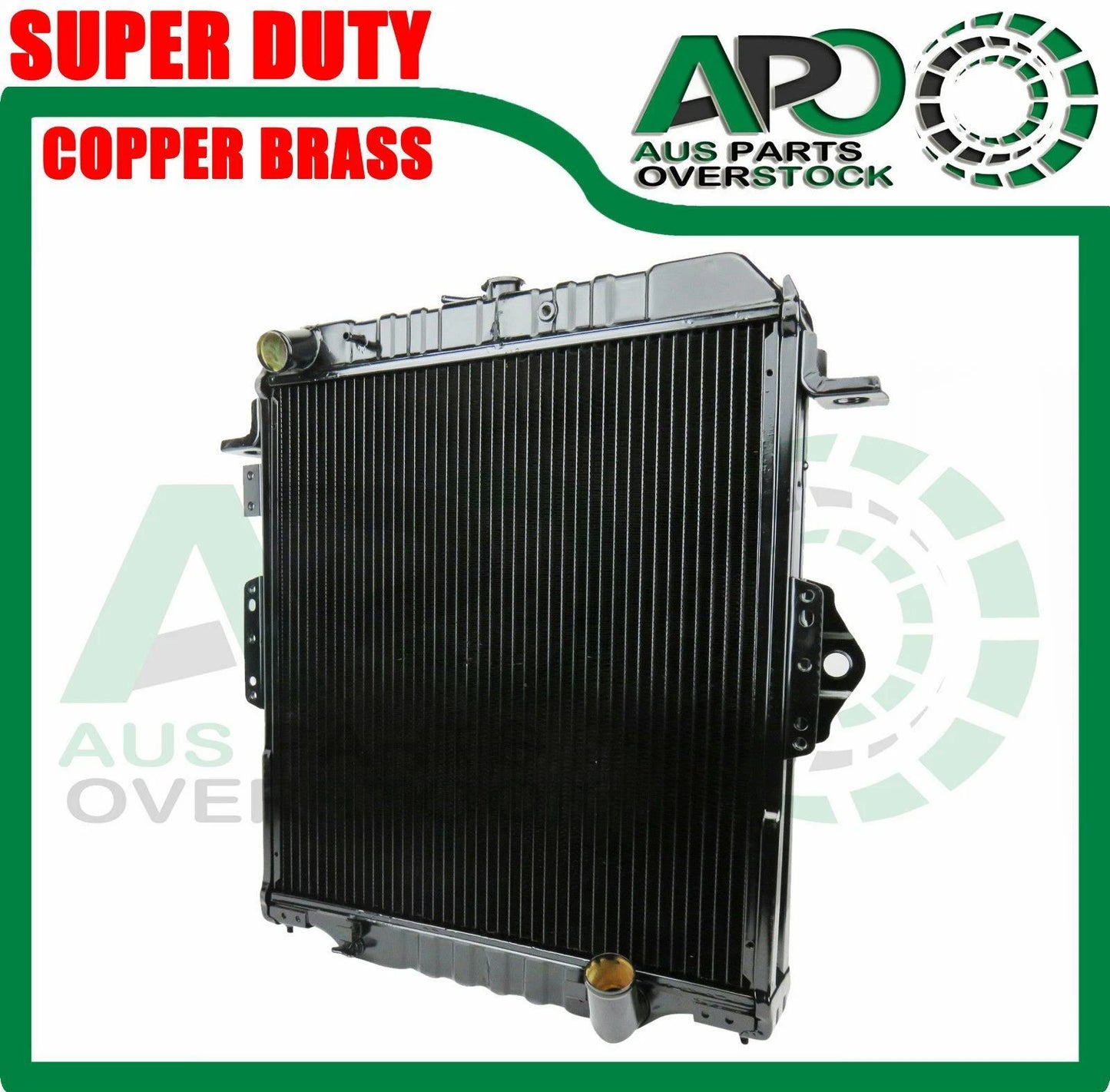 4 Row Copper Brass Radiator For Toyota Landcruiser FZJ75 FZJ75 70 Series 99-06