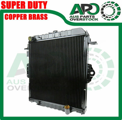 4 Row Copper Brass Radiator For Toyota Landcruiser FZJ75 FZJ75 70 Series 99-06