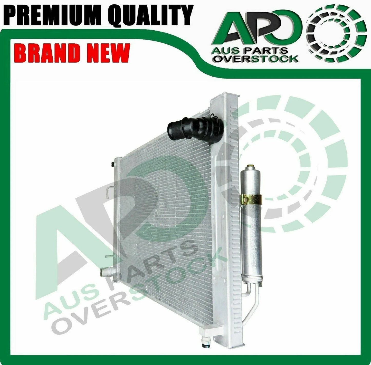 Radiator Air Condenser For NISSAN 370Z Z34 3.7L VQ37VHR 2009-On