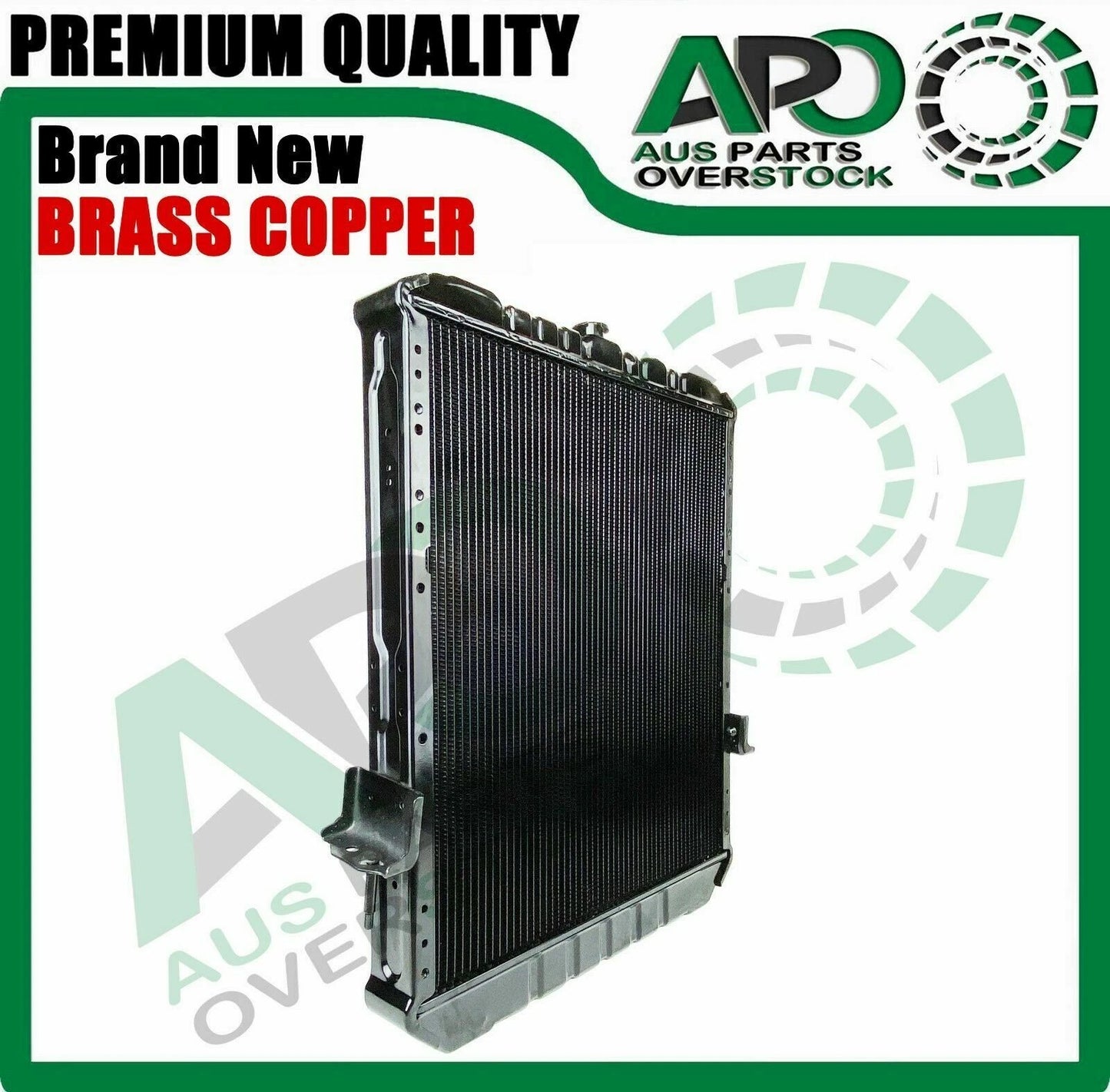 Copper Radiator ISUZU N Series 1995-2009 590mm Core Height