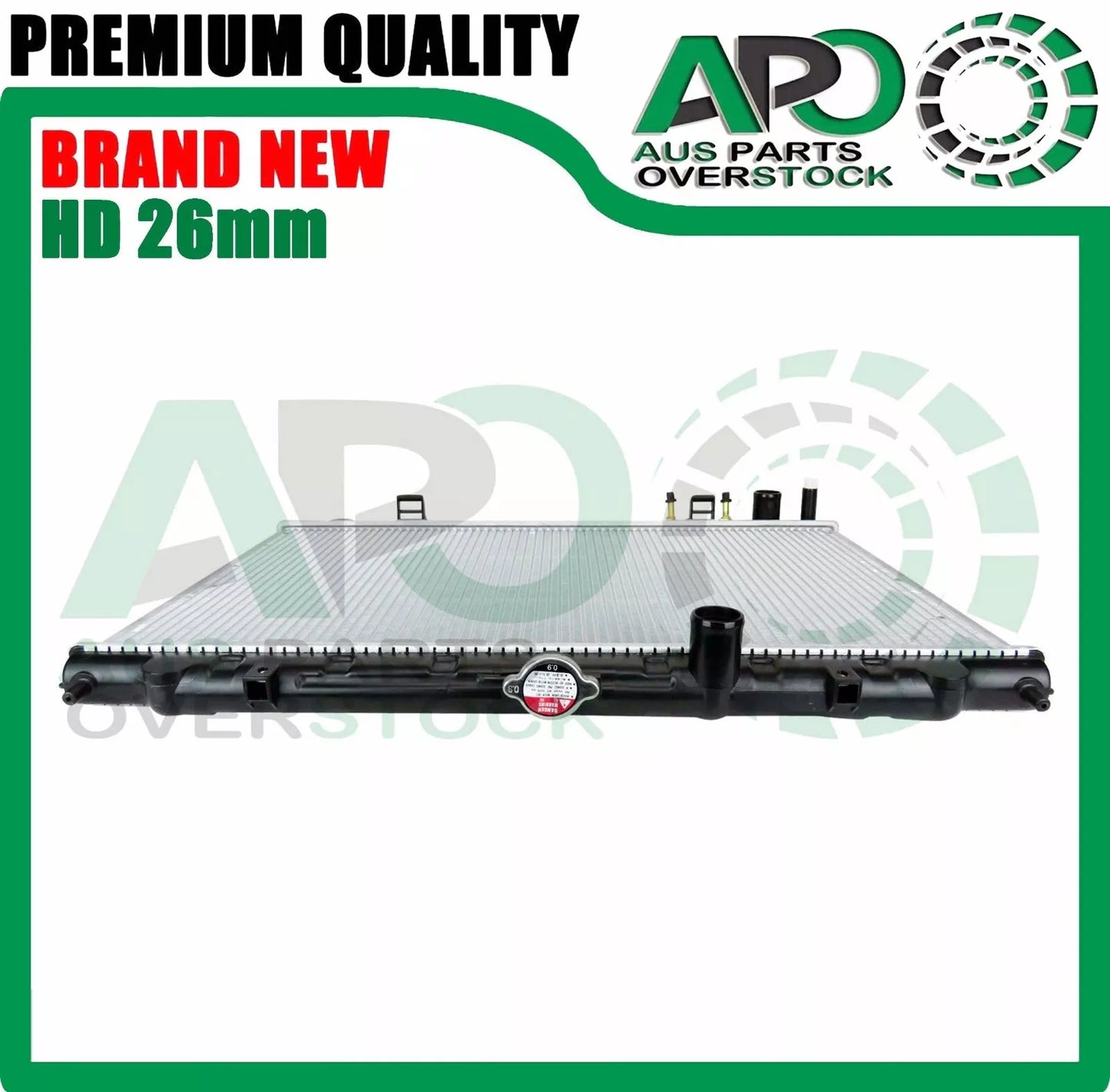 Radiator For NISSAN X-TRAIL XTRAIL T30 2.5L Petrol Auto Manual 2001-2007 + Cap