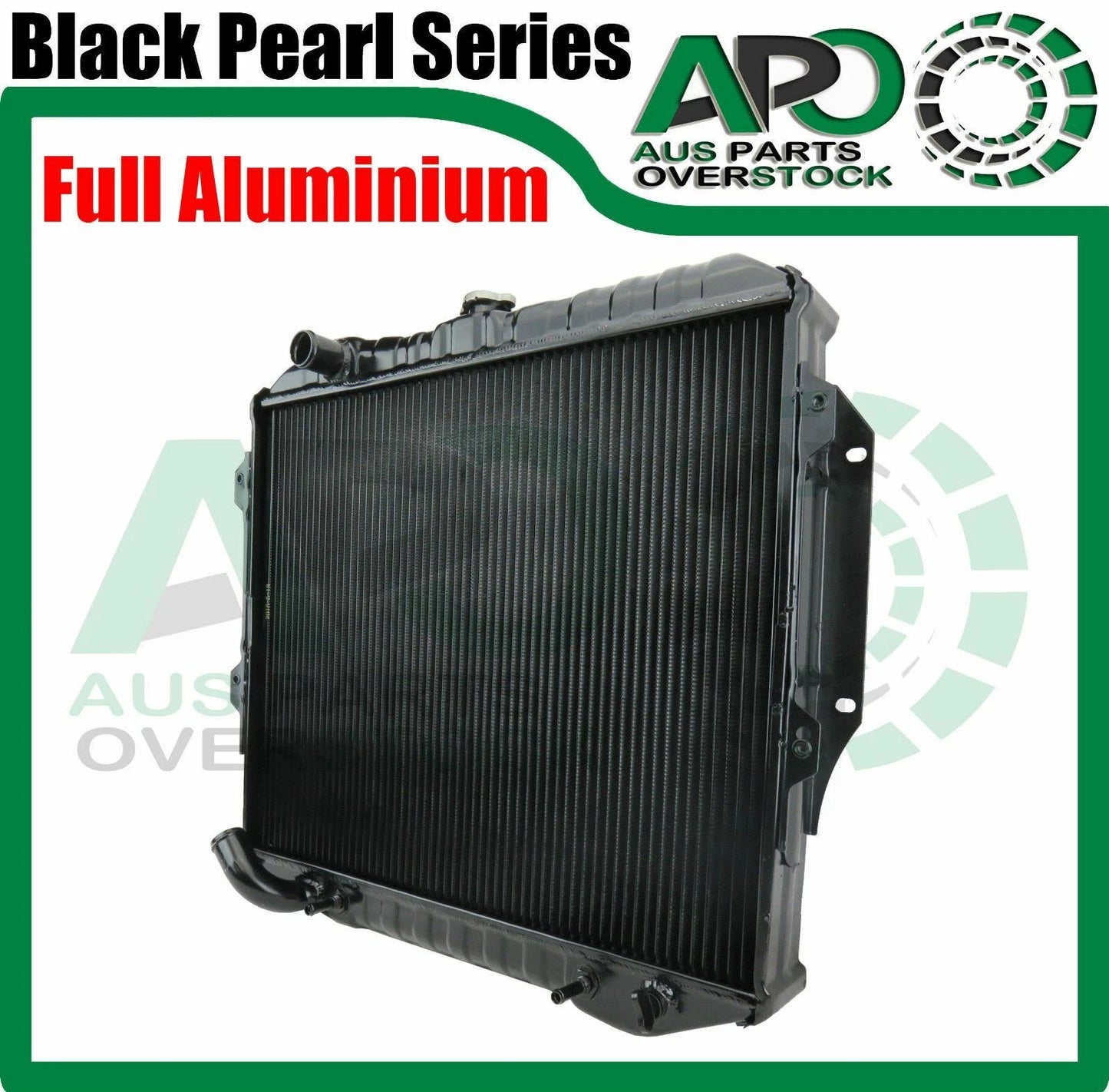 3 Row Full Aluminium Radiator Mitsubishi Pajero NH NJ NL NK 3.5L V6 Petrol 1983-2000