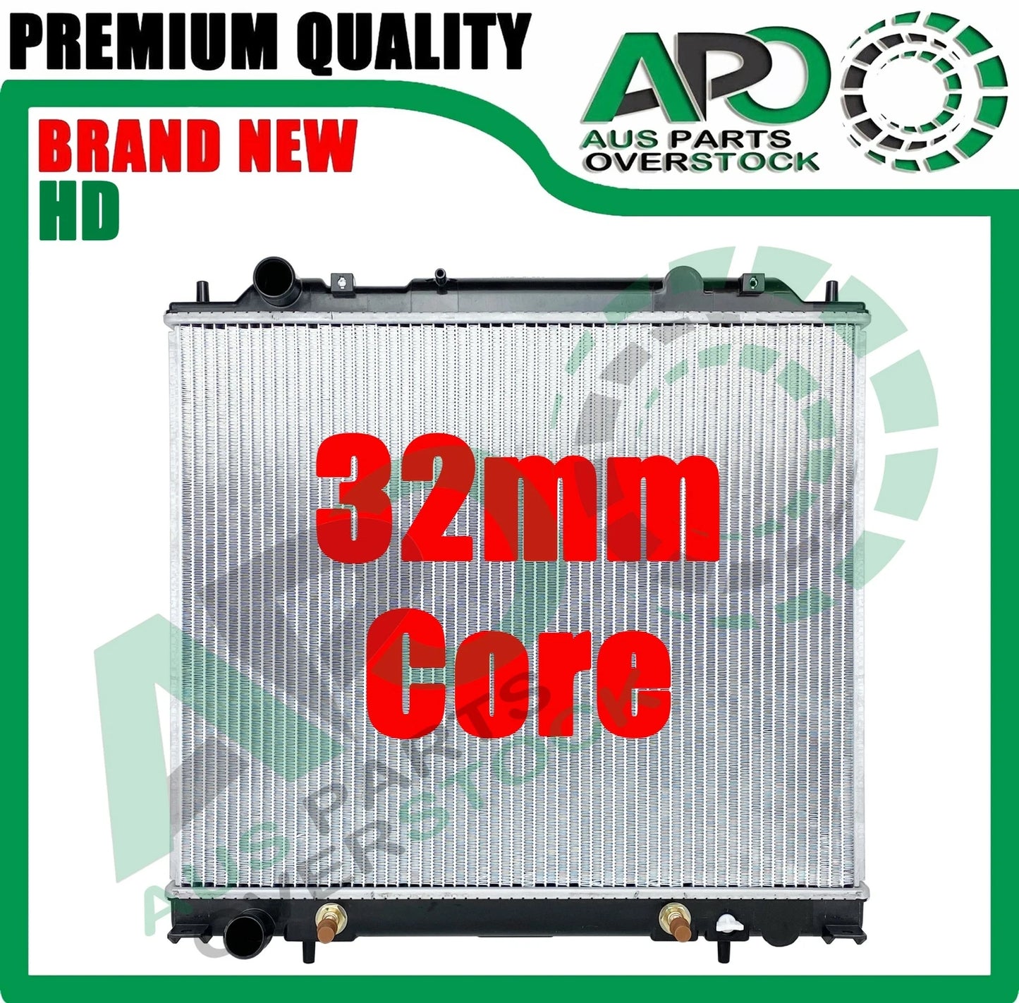 Heavy Duty 32mm Radiator For Mitsubishi Delica L400 Express Starwagon WA 1994-2004