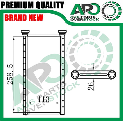 Heater Core For SUBARU LIBERTY OUTBACK BM BR 2009-2014