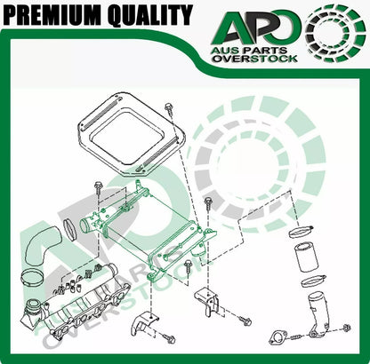 Intercooler for Nissan Navara D22 YD25 2.5L Turbo Diesel 2008-2015