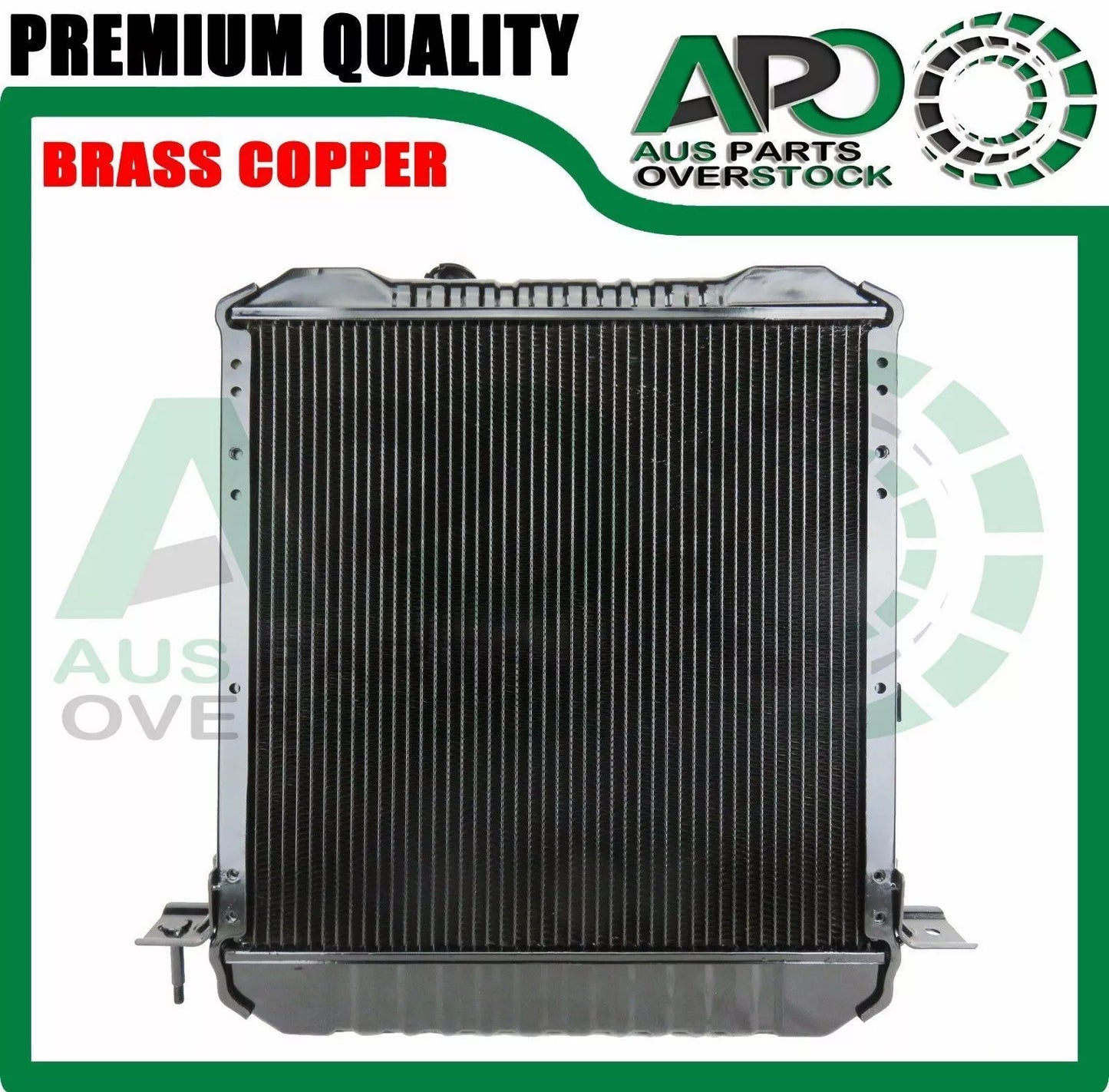 3 Row Copper Brass HD Radiator For ISUZU NKR NPR66 Diesel Manual 1995-On