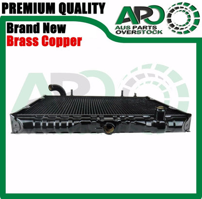 3 ROW Brass Copper Radiator For Mitsubishi TRITON ME MF MG MH MJ 4Cy 1986-9/1996