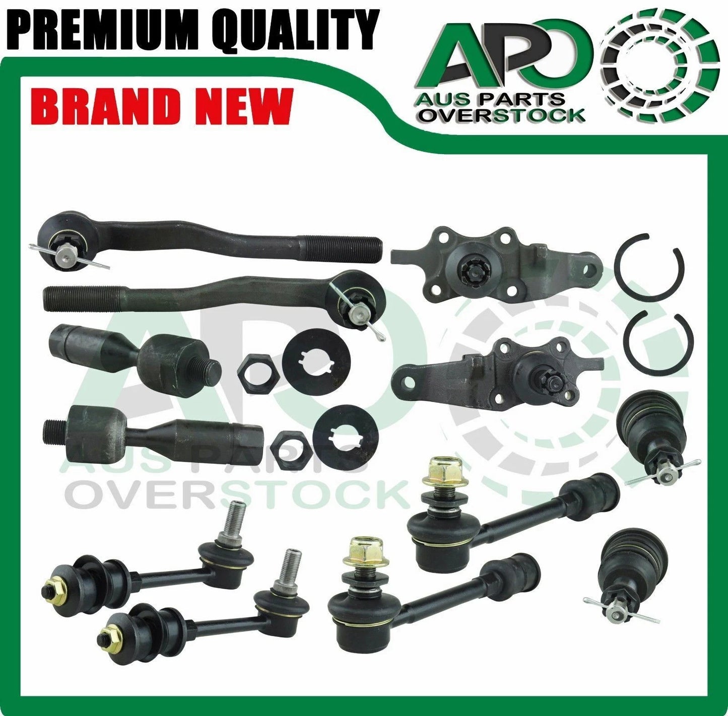 Ball Joint Tie Rod End Sway Bar Link Kit For LANDCRUISER PRADO RZJ95 VZJ95 KZJ95