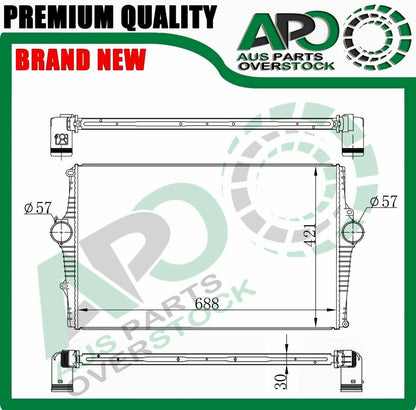 Intercooler Fit VOLVO S70 V70 XC70 2.4L Turbo Diesel 2/2000-On