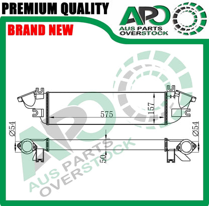 Intercooler For Mitsubishi PAJERO SPORT QE QF / Triton MQ MR 2.4T Diesel 15-