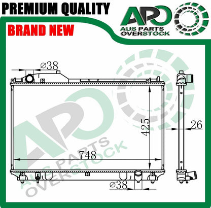 Radiator For LEXUS LS430 UCF30 4.3L V8 Auto Manual 2000-2006
