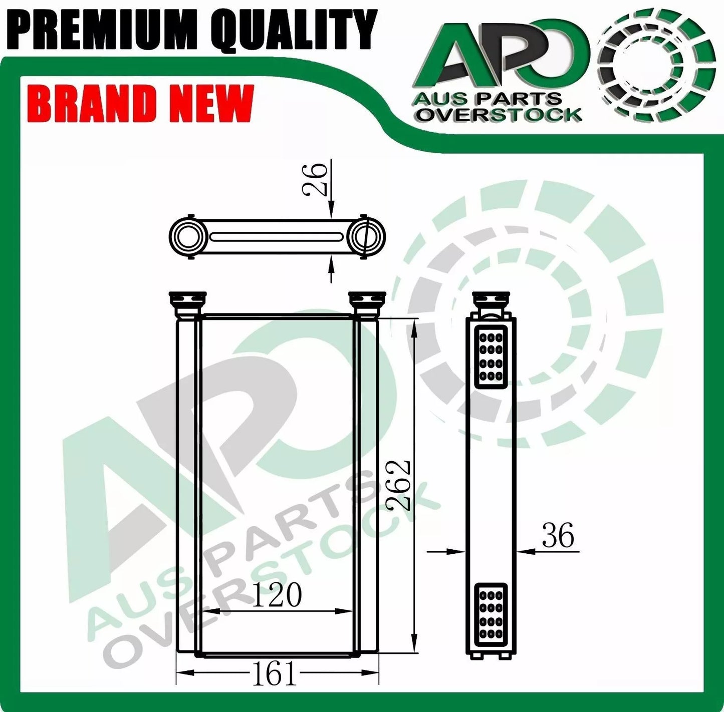 Heater Core For MAZDA MPV LW1 8/1999-12/2006