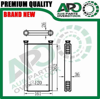 Heater Core For MAZDA MPV LW1 8/1999-12/2006