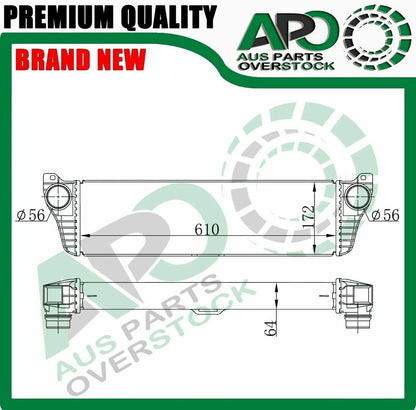 Intercooler For MERCEDES VIANO VITO W639 2.0L 2.2L 3.0L Diesel 9/2003-On