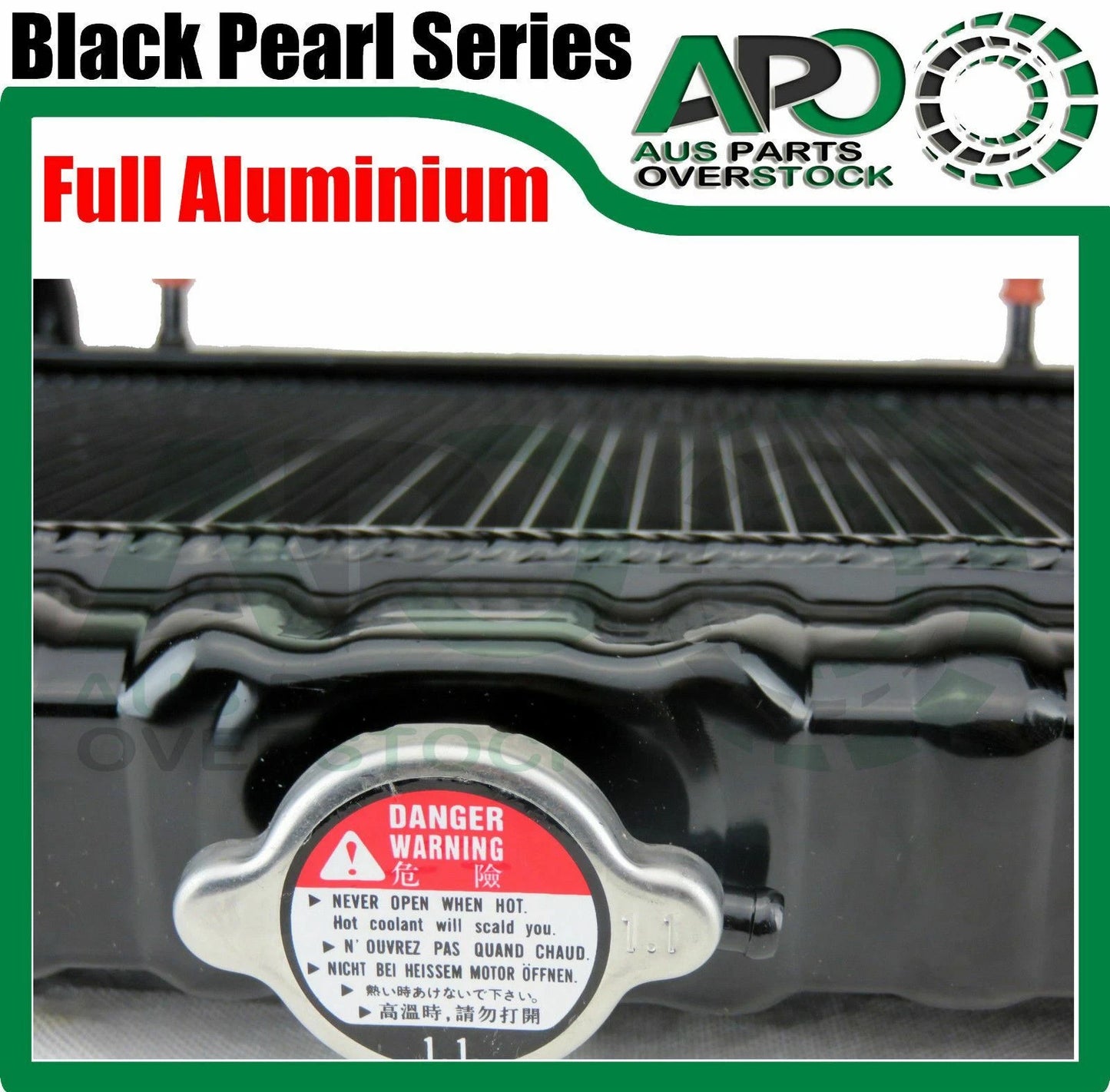 3 Row Full Aluminium Radiator Mitsubishi Pajero NH NJ NL NK 3.5L V6 Petrol 1983-2000