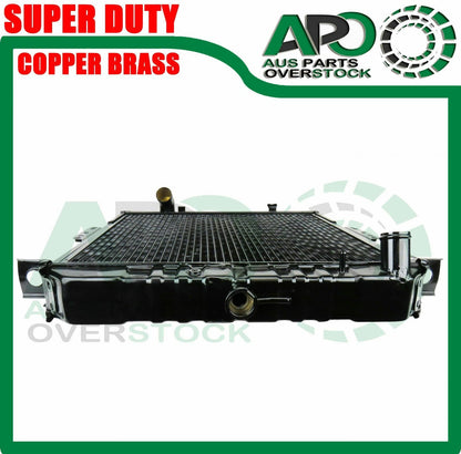 4 Row Copper Brass Radiator For Toyota Landcruiser FZJ75 FZJ75 70 Series 99-06