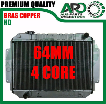 4 Row Copper Radiator for Holden Kingswood TORANA HG HJ HK HQ HT HX HZ Monaro V8