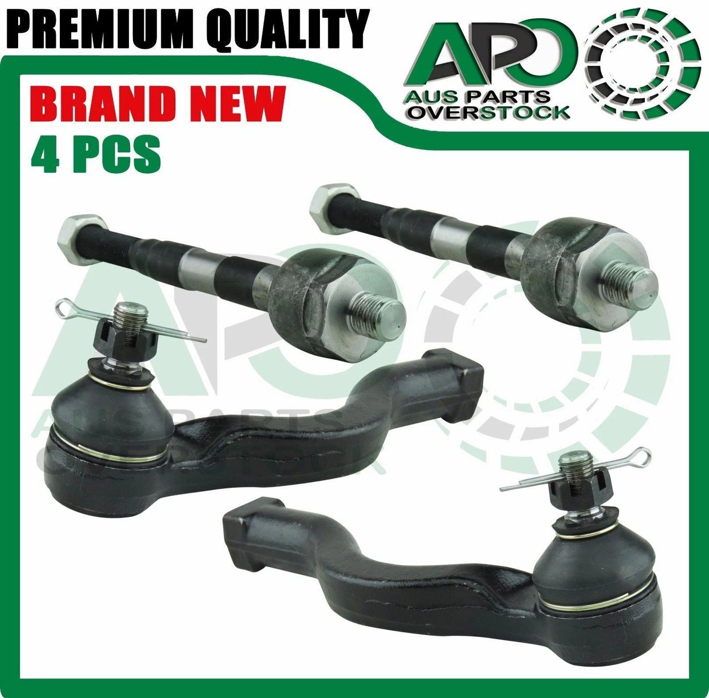 MISTUBISHI PAJERO NM NP 2000-2006 inner & Outter Tie Rod End 4PCS