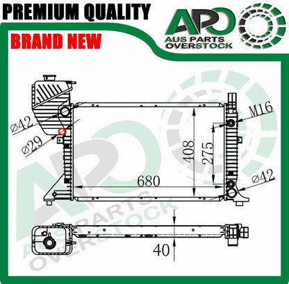 Radiator For MERCEDES SPRINTER VAN W901 W902 W903 W904 W905 1995-2006