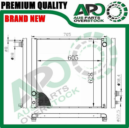 Radiator For LANDROVER RANGE ROVER 3 III L322 5.0L Petrol 2009-On