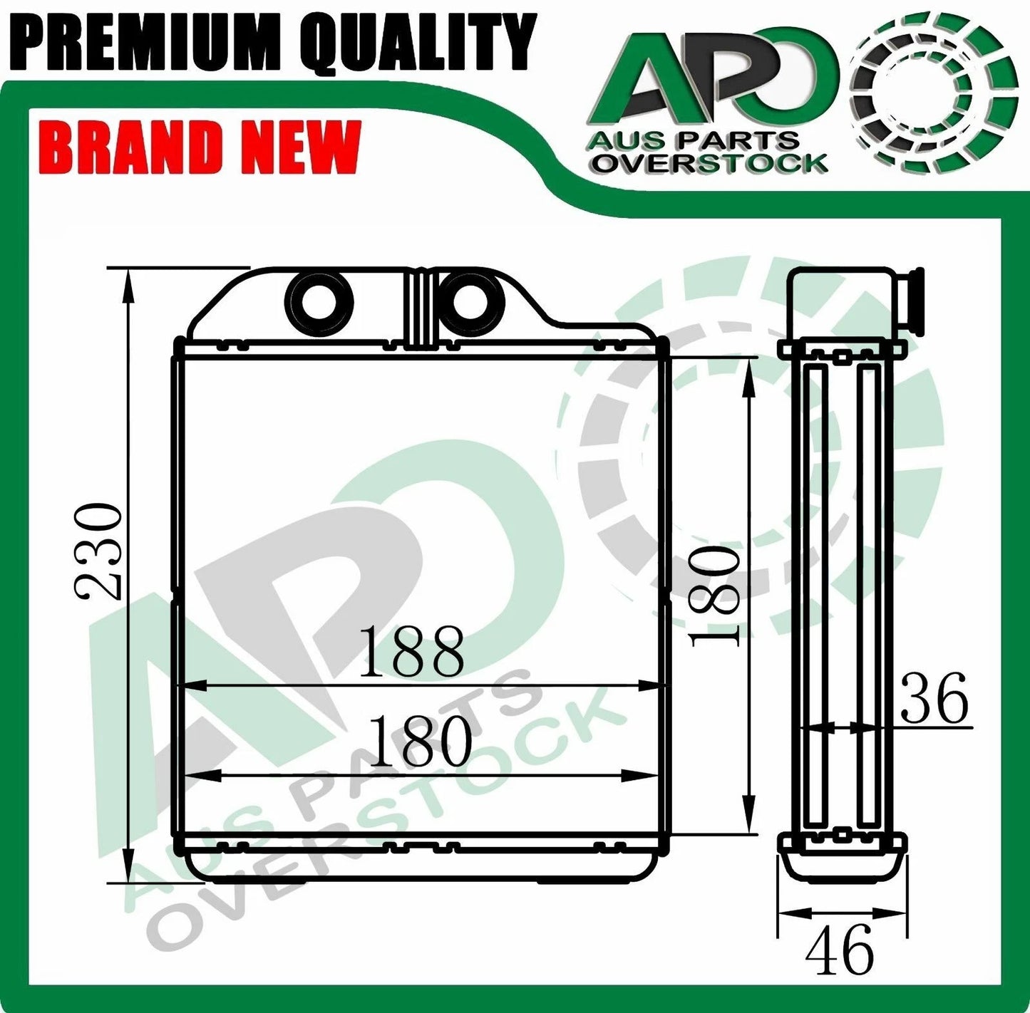Heater Core For TOYOTA CALDINA 11/1992-9/2002
