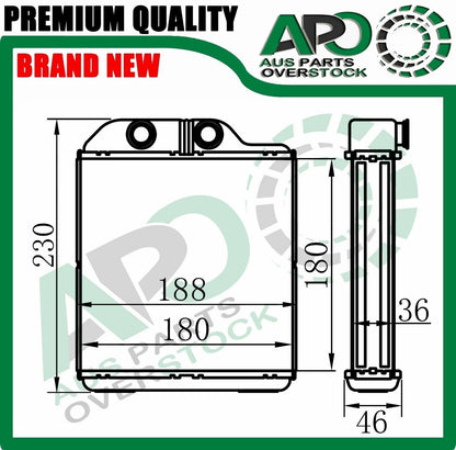 Heater Core For TOYOTA CALDINA 11/1992-9/2002