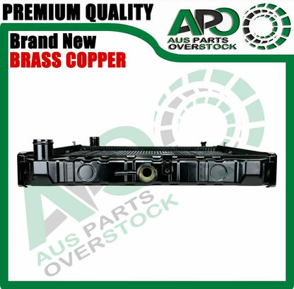 Copper Brass Radiator For DAIHATSU DELTA V57 V58 Lower hose on driver side