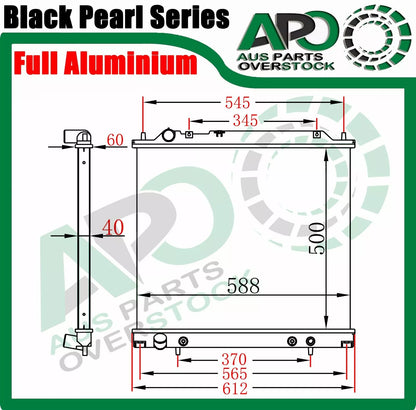 Full Alloy Radiator For Mitsubishi Delica L400 WA Express Starwagon 1994-2006