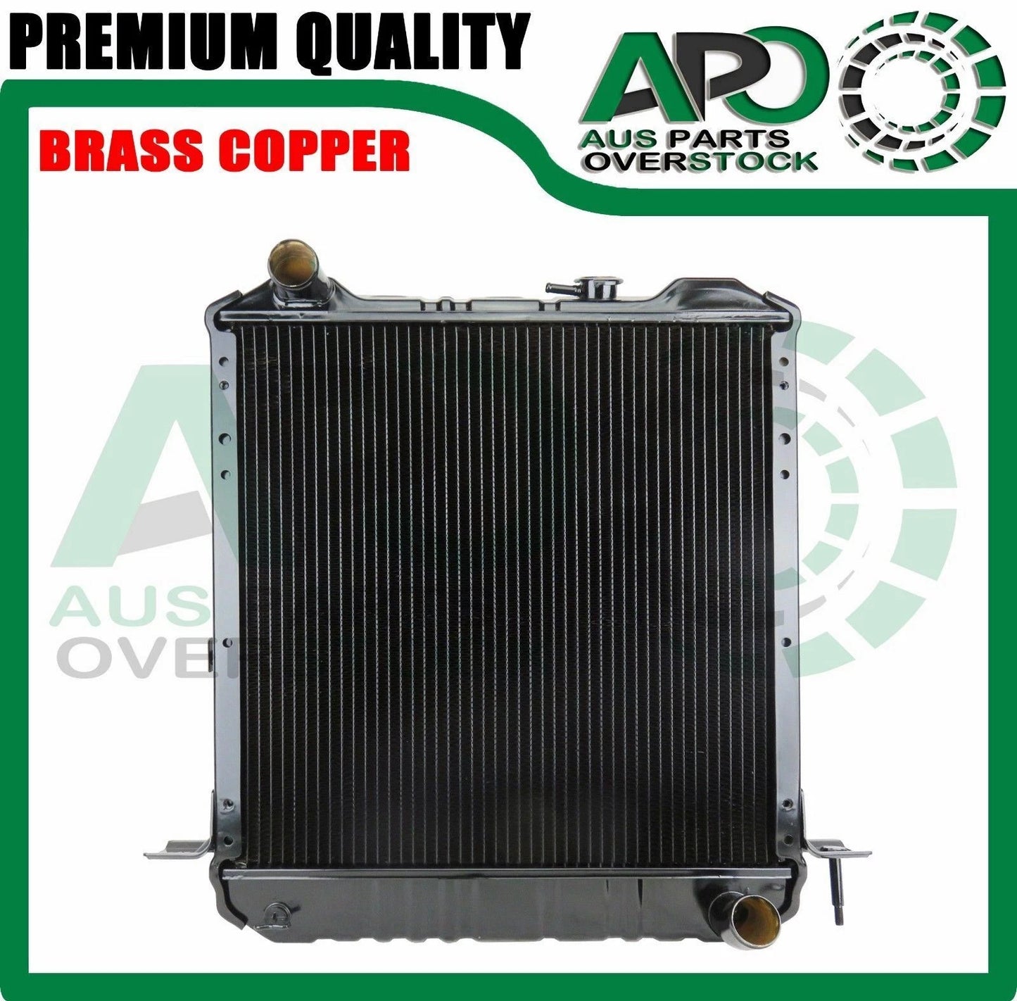 3 Row Copper Brass HD Radiator For ISUZU NKR NPR66 Diesel Manual 1995-On