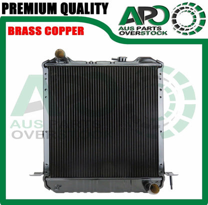 3 Row Copper Brass HD Radiator For ISUZU NKR NPR66 Diesel Manual 1995-On