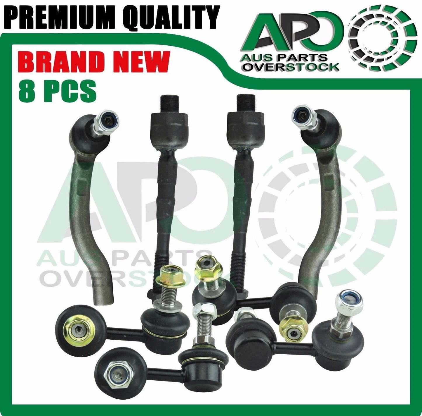 Inner & Outter Tie Rod End Sway Bar Link Kit For NISSAN NAVARA D40 2005-On Spain