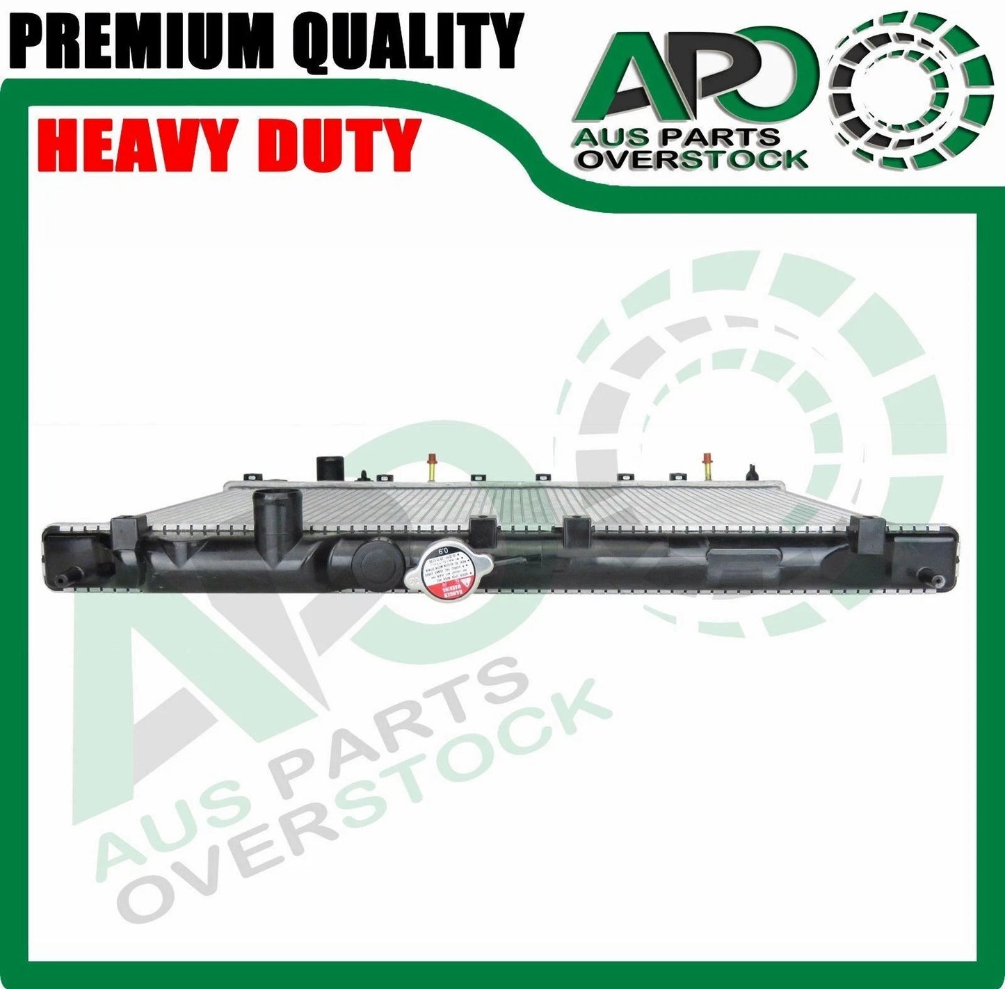 Heavy Duty 32mm Radiator For MITSUBISHI GALANT HG/ HH 2.0L Auto Manual 5/1987-2/1993