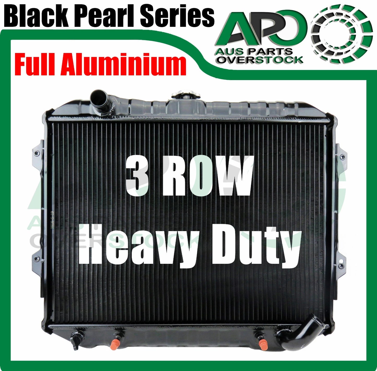 3 Row Full Alloy Radiator For Mitsubishi TRITON 3.0L ME MF MG MH MJ 10/1986-9/1996