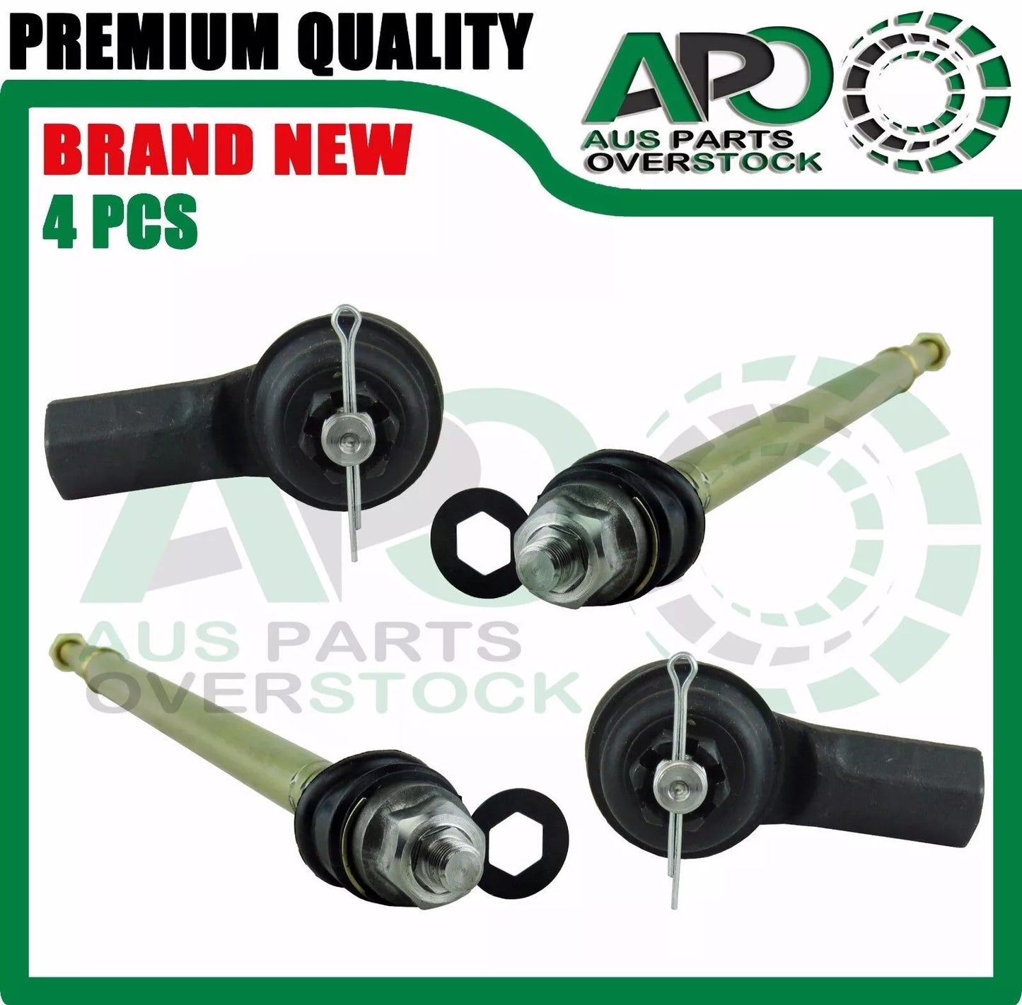 HONDA CR-V CRV RD4 RD7 2002-2006 Outer & Inner Tie Rod End Set 4PCS