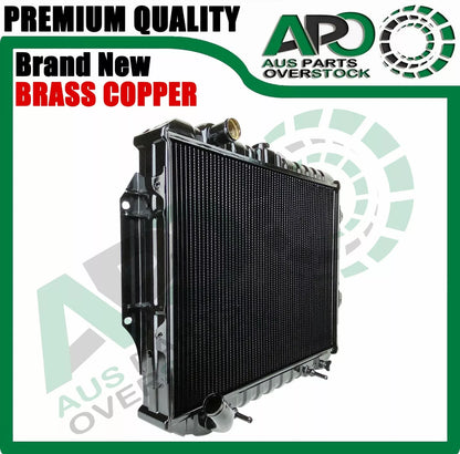 Copper Brass 3 Row Radiator For Mitsubishi TRITON 3.0L ME MF MG MH MJ 10/1986-9/1996
