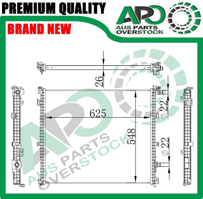 Radiator for BMW X5 G05 F96 40i 45e 3.0L Petrol / Hybrid Petrol