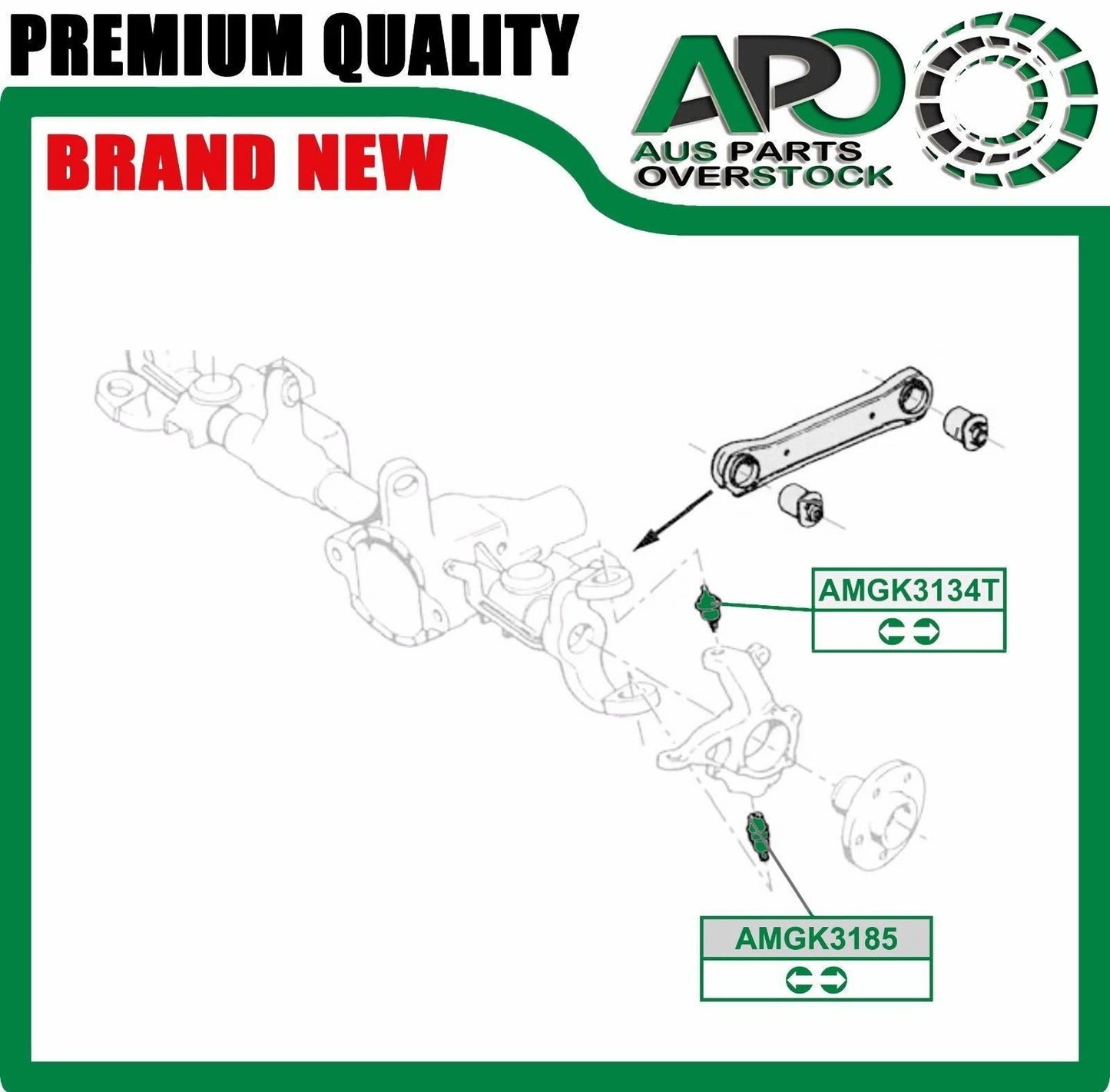 Front Lower & Upper Ball Joints For JEEP Grand Cherokee WJ WG 1999-2005