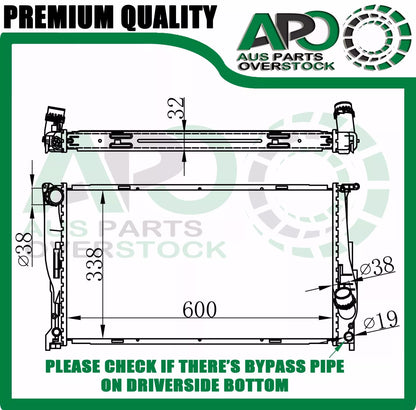 Radiator BMW 3 Series E90 E91 E92 E93 335i 335xi Auto 2006-2012